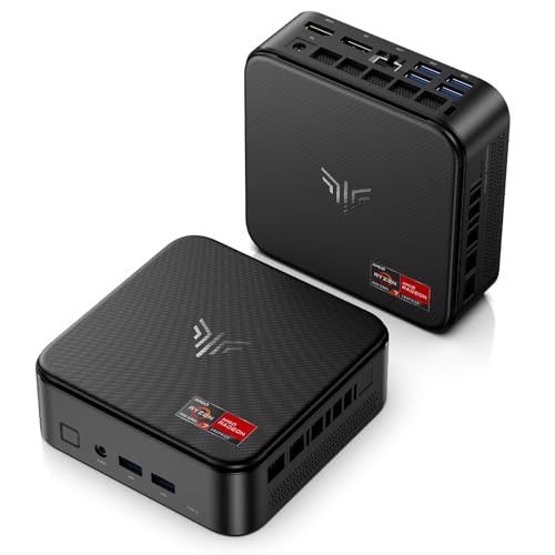 NiPoGi E3B Mini PC AMD Ryzen 5 7430U (6C/12T, hasta 4,3 GHz), 16